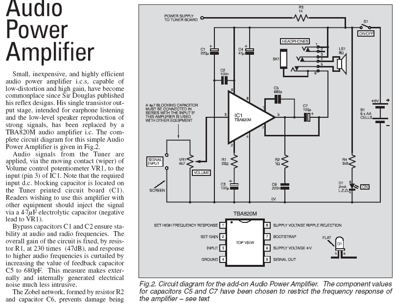 Audio Power Amplifier